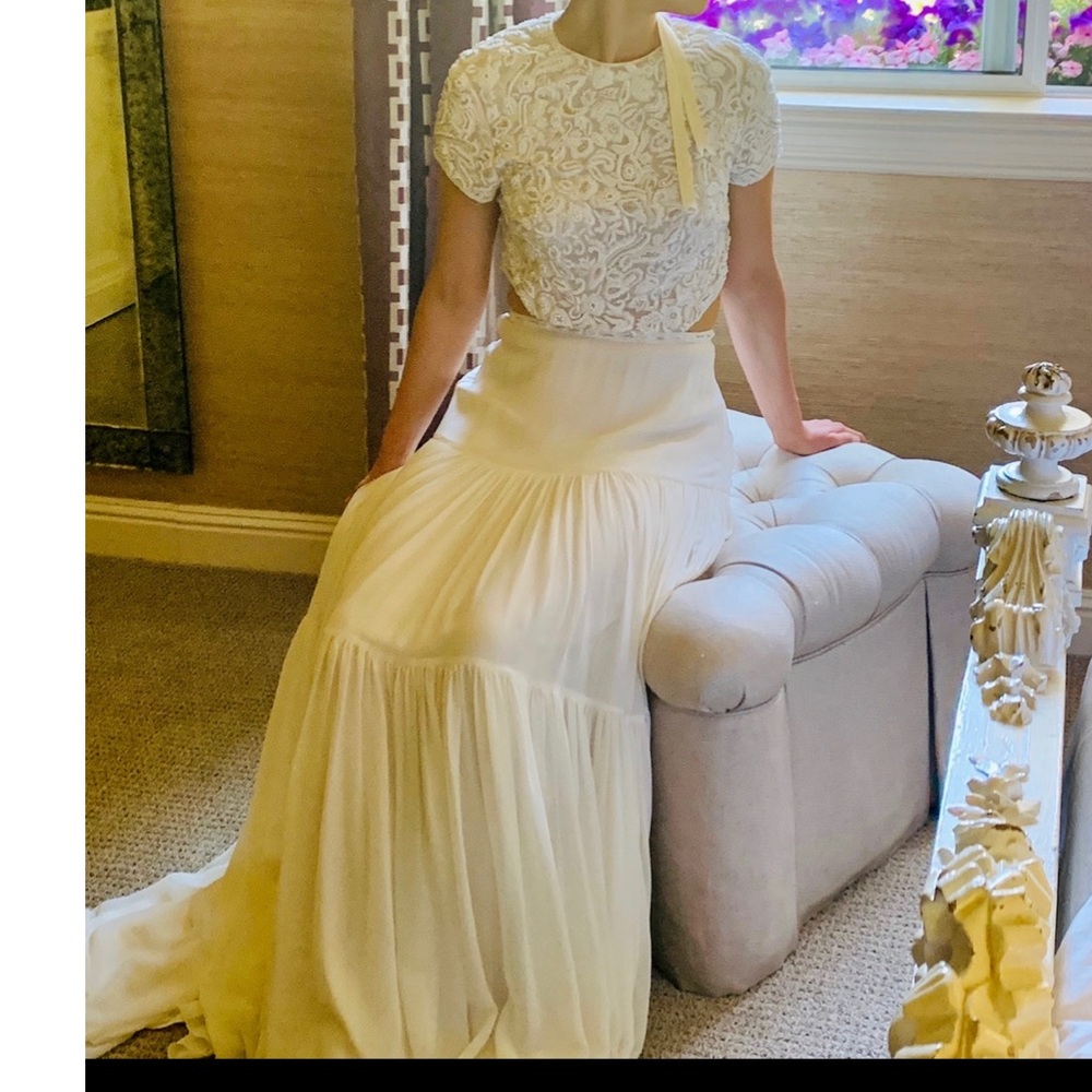 Bo and Luca beaded wedding dress
